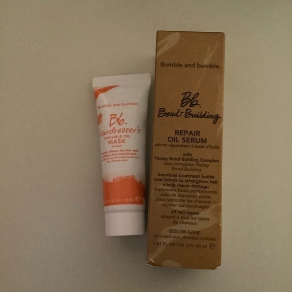 Bumble & Bumble TRAVEL SIZE Duo- Hair Mask & Repair Oil Serum - Picture 4 of 4